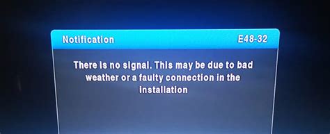 dstv error codes